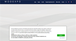 Desktop Screenshot of modexpo.ro